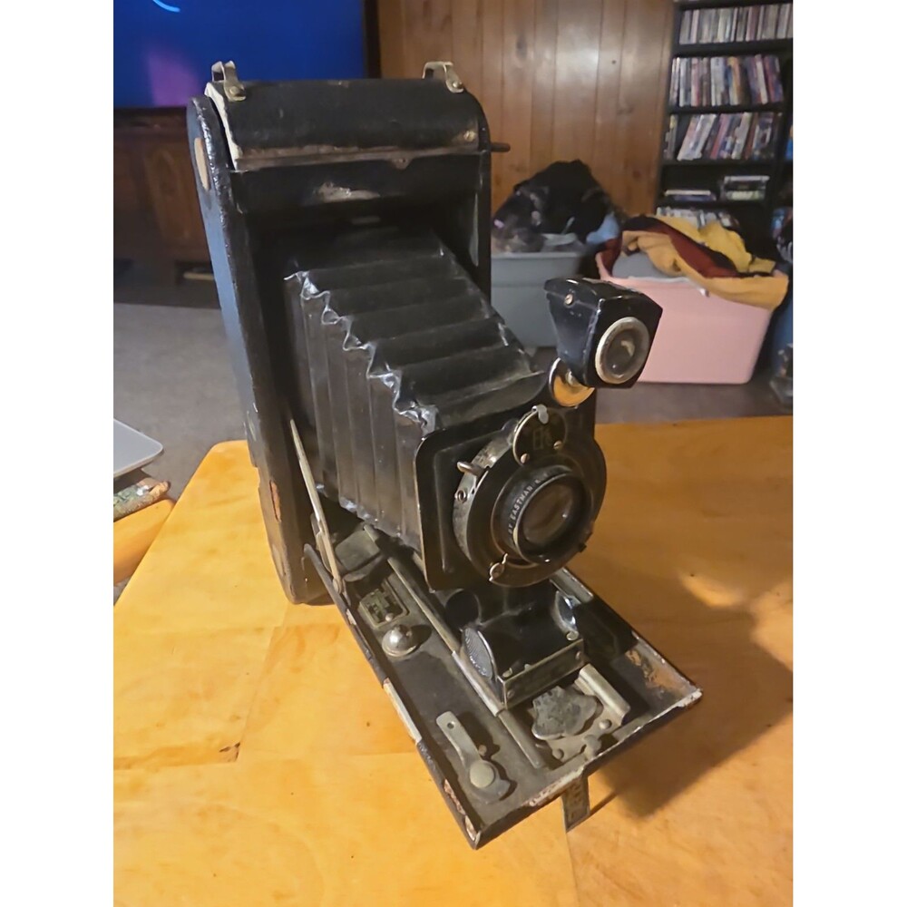Antique 1920s Camera Eastman Kodak Jr Autographic No.1A Folding Pocket Camera